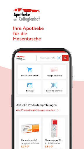 Android application Apotheke am Collegienhof screenshort