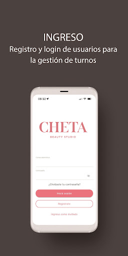 Android application Cheta screenshort