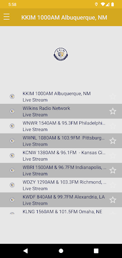 KKIM AM 1000 Screen 2