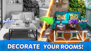 Dream Decor：Makeover Match - Screenshot 1