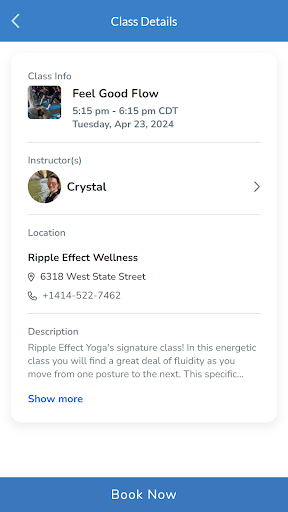 Ripple Effect Wellness Screen 3