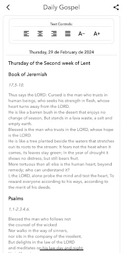 Daily Gospel Screen 2