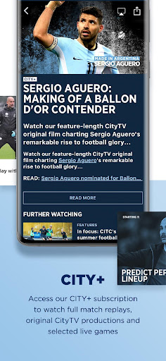 Foto do Manchester City Official App