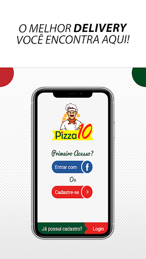 Android application Pizza 10 screenshort