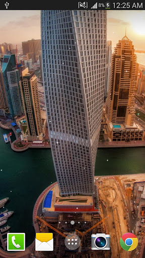 Beautiful Dubai Live Wallpaper Screen 3
