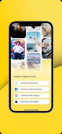 Android application Alex Social screenshort