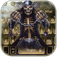 Hell Death Skull Keyboard Theme