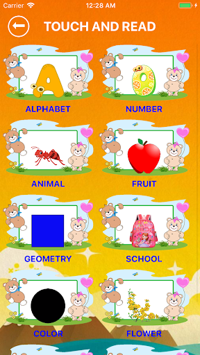 English Alphabet Learning 123 Screen 2