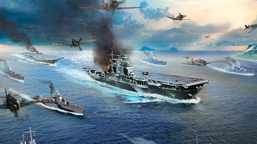 Warship World War screenshots apk mod 5