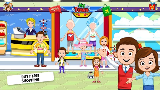 My Town   Airport. Free Airplane Games for kids Apk Download 4