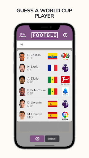 World Cup Footble Screen 3