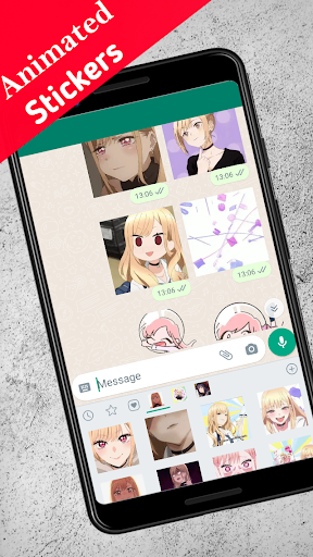 WA Stickers Dress Up Darling