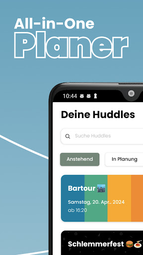 Android application Capsy - Der Eventplaner screenshort