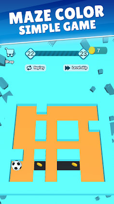 Maze Color Smash - Screenshot 1