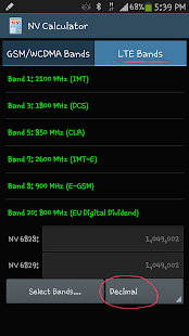 NV Calculator (Non-Volatile) Screenshot