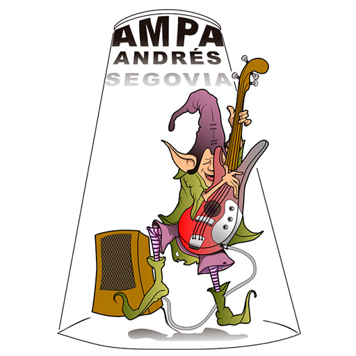 AMPA CEIP Andrés Segovia logo