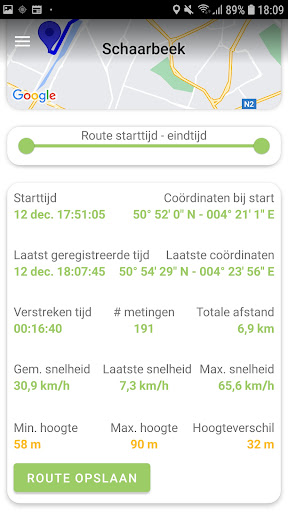 LocTracker Screen 2