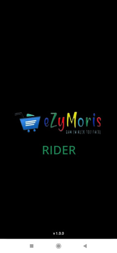 Android application EzyMoris Driver screenshort
