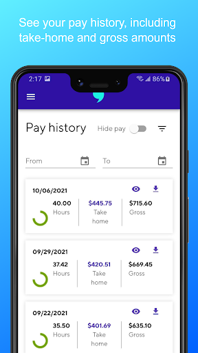 Brands Paycheck Screen 2