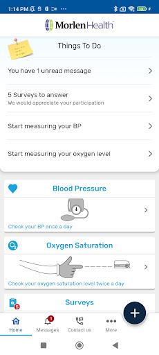 Morlen Health Convenient Care Screen 2