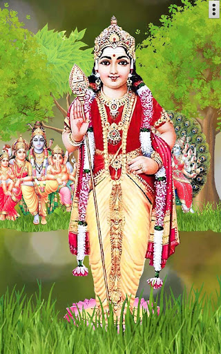 4D Lord Murugan Live Wallpaper