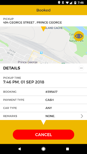 Prince George Taxi Screen 3