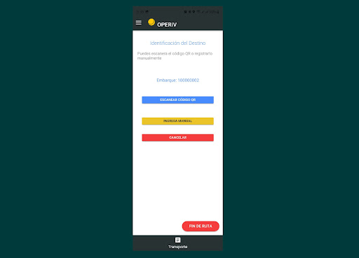 Operiv Track Screen 2