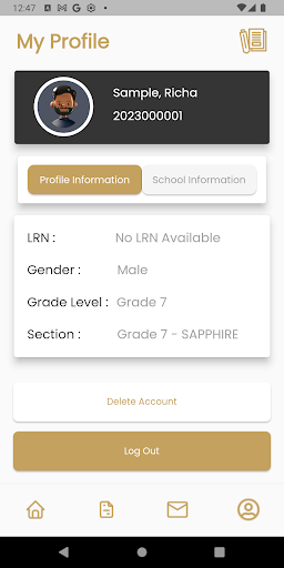 Android application Western Mindanao Institute screenshort