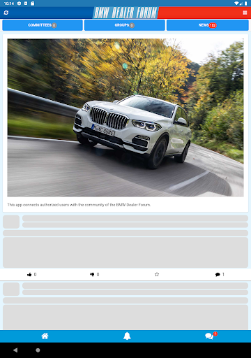 BMW Dealer Forum Screen 2