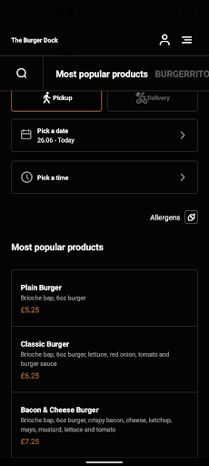 The Burger Dock Screen 3