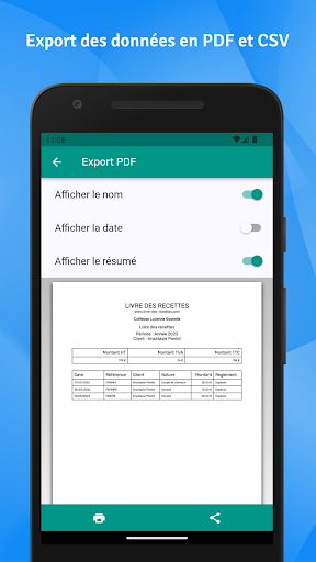 Screenshot of Livre des recettes