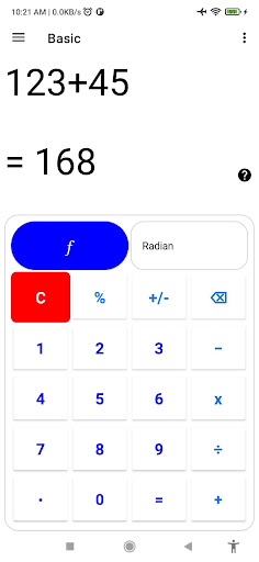 Android application CalcuLatto - Smart Calculator screenshort