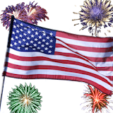 July 4th Fireworks icon