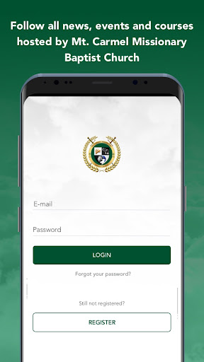 Android application Mt Carmel Baptist Church screenshort