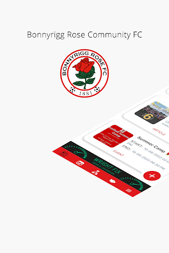 Android application Bonnyrigg Rose Community FC screenshort