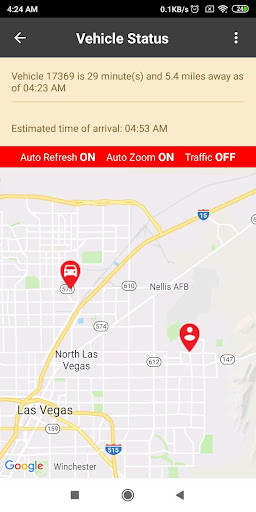 My Transit Manager Screen 3