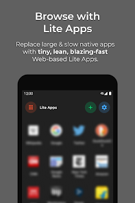 Hermit u2014 Lite Apps Browser  screenshots 1