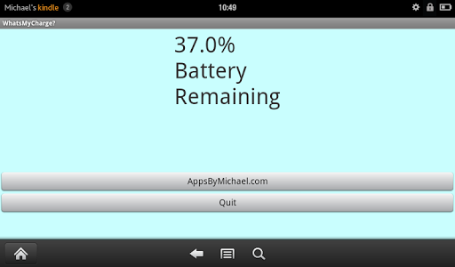 WhatsMyCharge? Screen 2