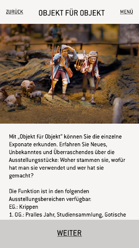 Android application VOLKSKUNSTMUSEUM / HOFKIRCHE screenshort
