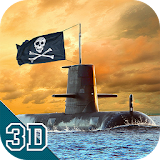 Pirate Submarine Simulator 3D icon