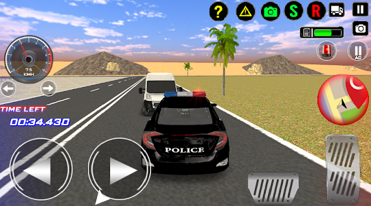 Police car simulator 3D
