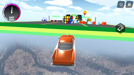 Android application Ultimate Stunt Car Simulator3D screenshort