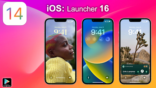 Captura 1 iPhone 14 Launcher iOS 16 2023 android