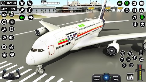 飛行機 フライング ゲーム 3Dのおすすめ画像1