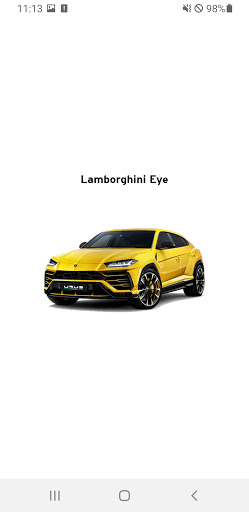 Android application Lamborghini Eye screenshort