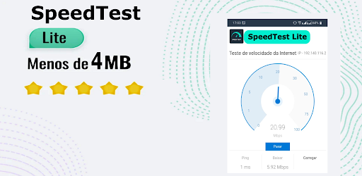 Android application Speed Test Light 5G/4G/WiFi screenshort