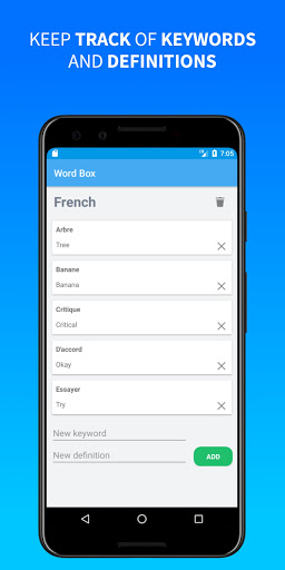 Word Box Screen 2