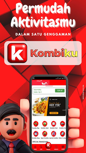 Android application KOMBIKU screenshort