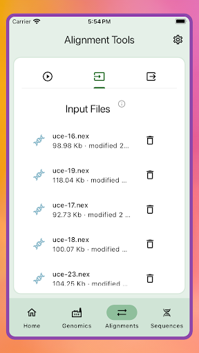 App screenshot