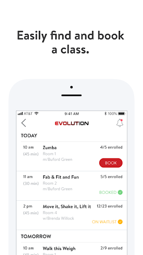 Screenshot of My Evolution Fitness